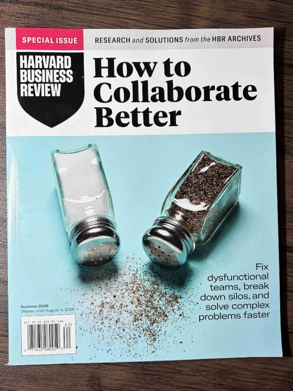Harvard Business Review Summer 2026 How to Collaborate Better